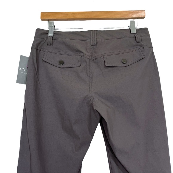 Athleta Dipper 2 Gray Utility Stretch Bootcut Pants UPF 50+ Size 4 - Picture 7 of 9